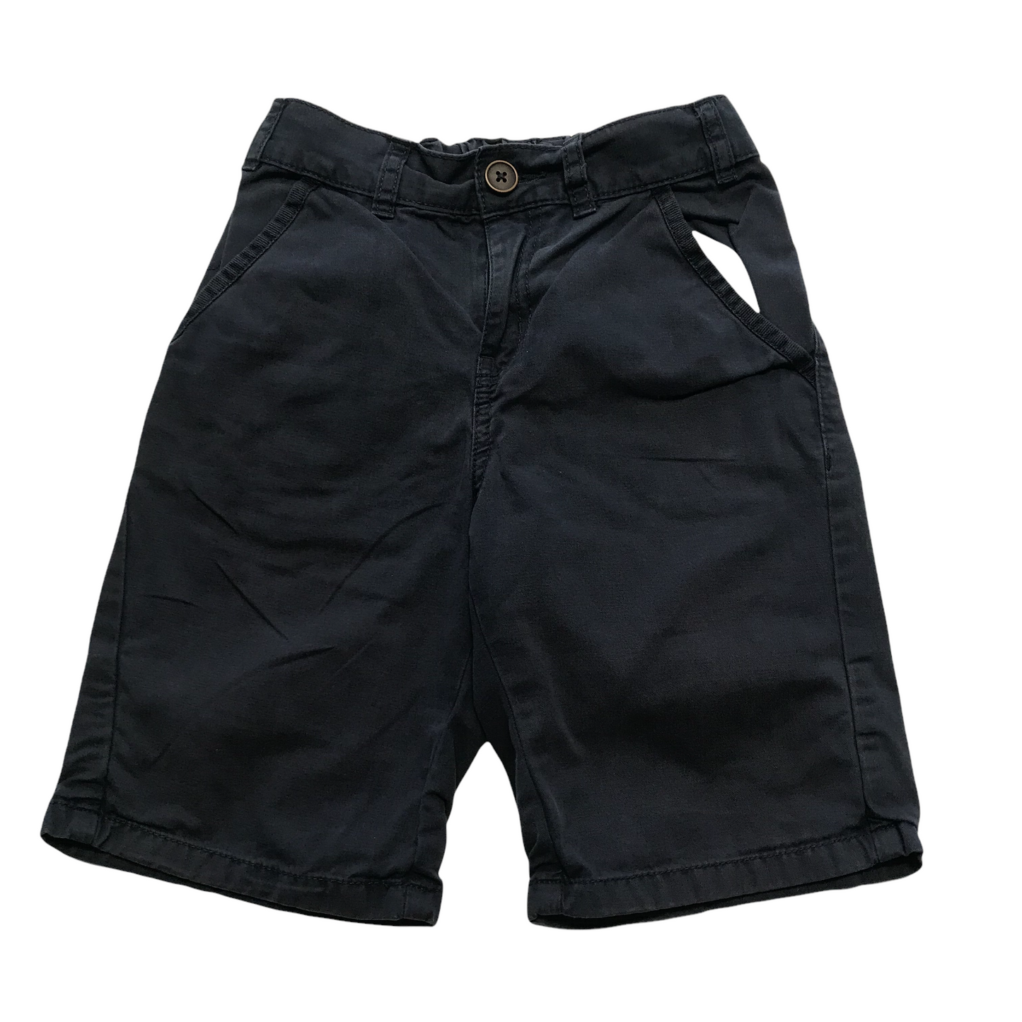 F&F Navy Blue Chino Style Shorts Age 8