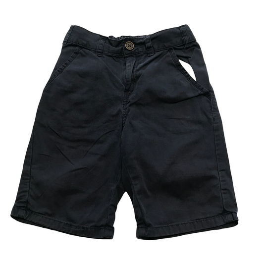 F&F Navy Blue Chino Style Shorts Age 8