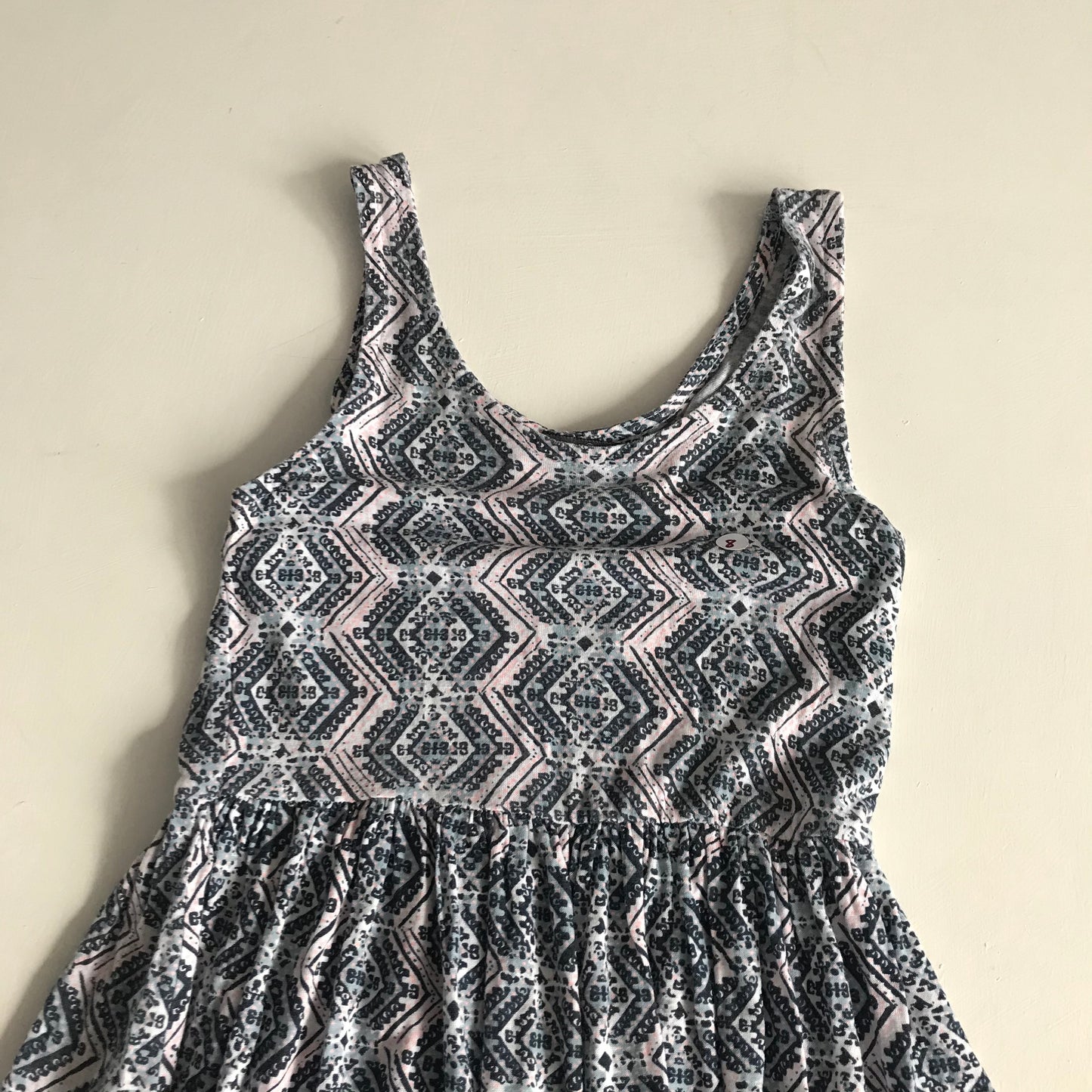 Dress - Blue Pattern - Age 8