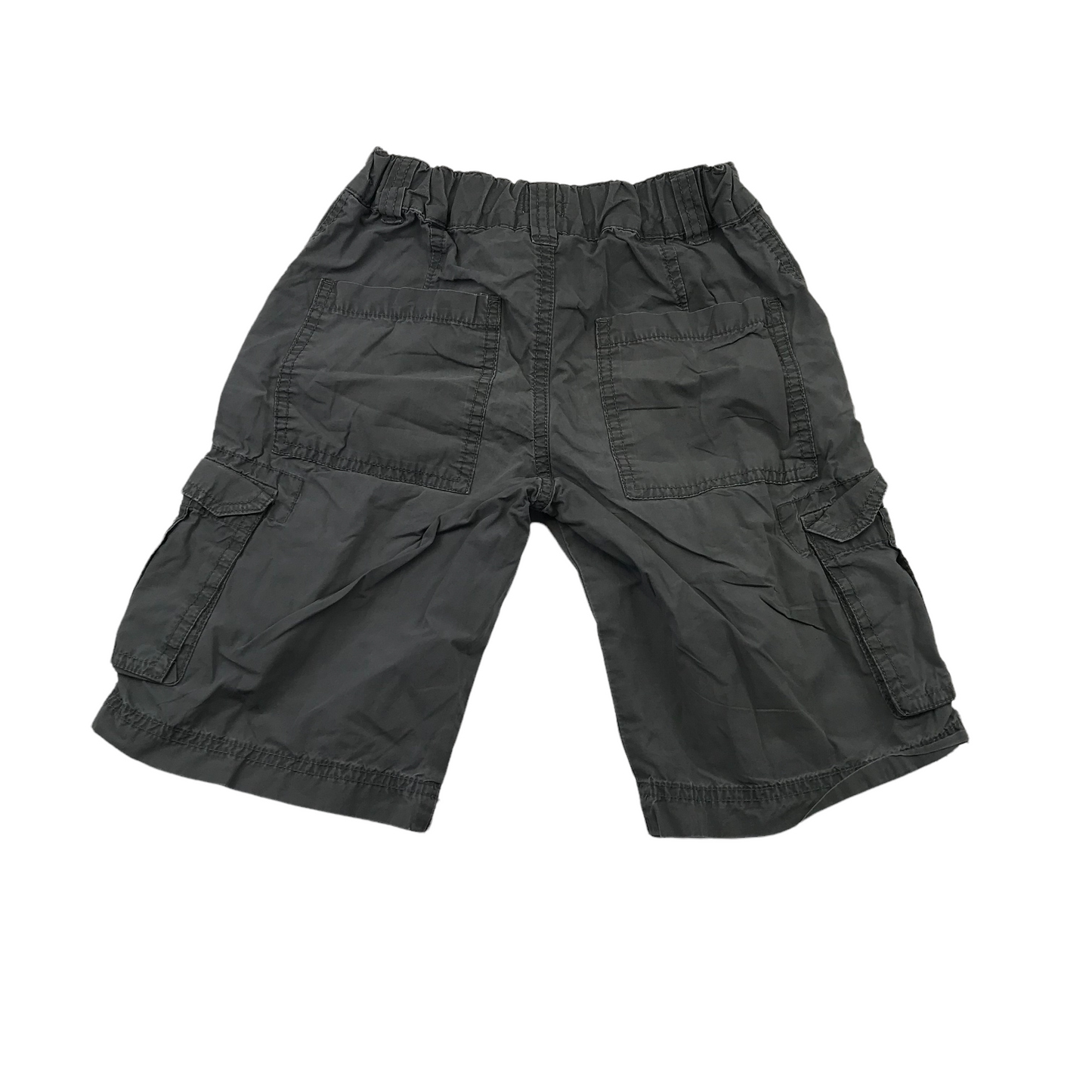 F&F Grey Plain Cargo Shorts Age 8