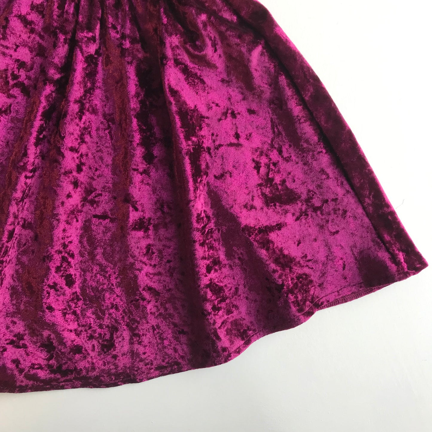 Miss-Evie Purple Velvet Dress Age 8