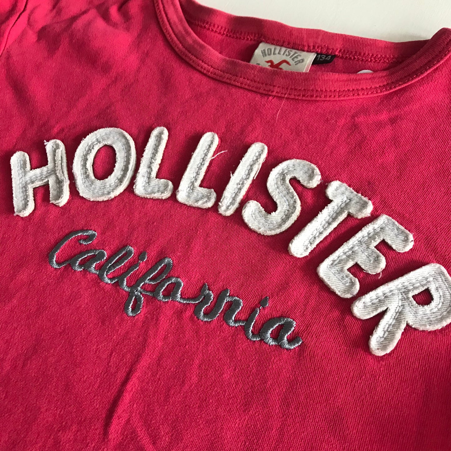 Hollister Red T-shirt Age 8
