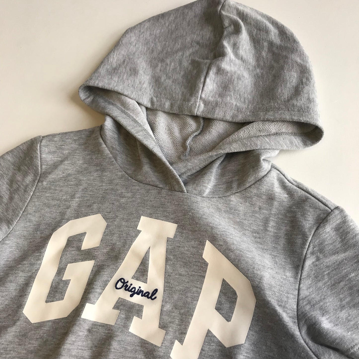 GAP Grey Short Sleeve Hoodie Age 8