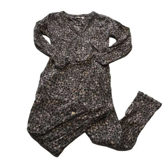 Next Grey Floral Jumpsuit Age 9