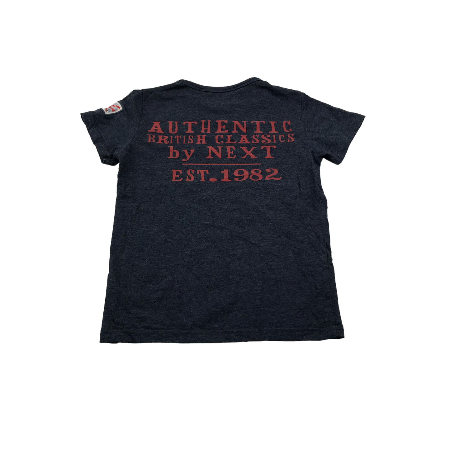 Next Washed Out Blue Guitar T-shirt Age 9