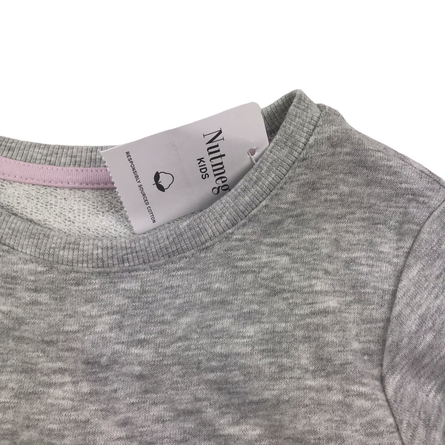 Nutmeg Grey Print Sweater Jumper age 5