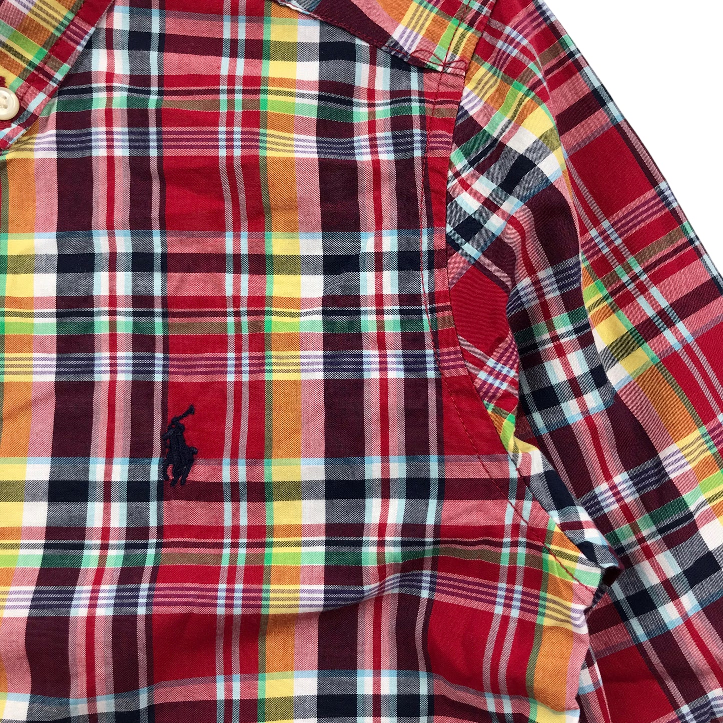Ralph Lauren Red Checked Shirt Age 6