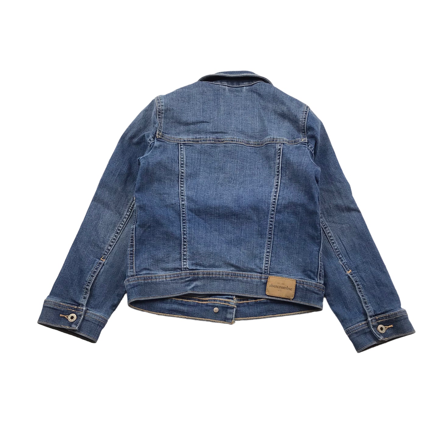 Abercrombie & Fitch Blue Classic Denim Jacket Age 7