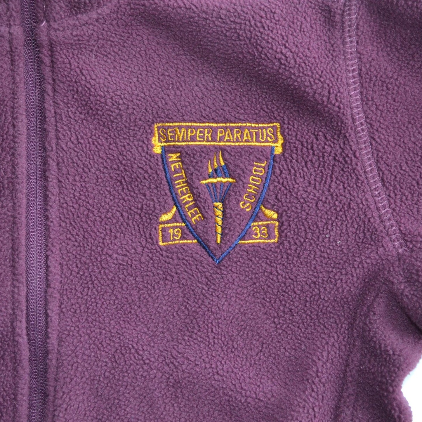 Netherlee Primary - Burgundy Fleece - Age 5