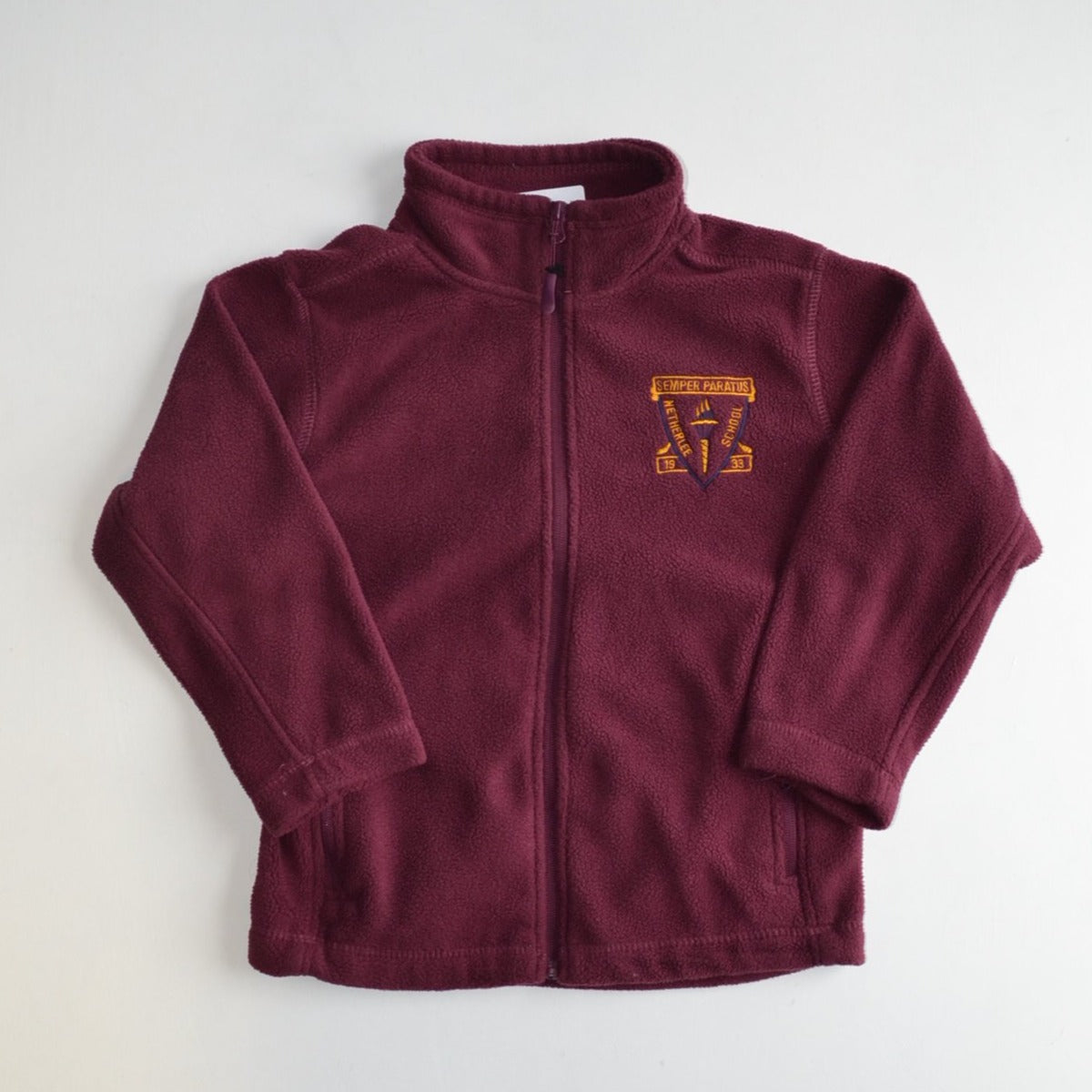 Netherlee Primary - Burgundy Fleece - Age 5