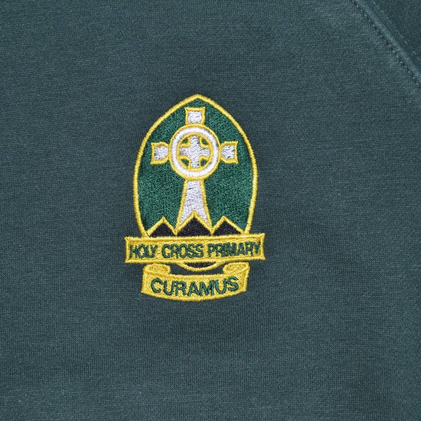 *Holy Cross Primary green crew neck sweatshirt