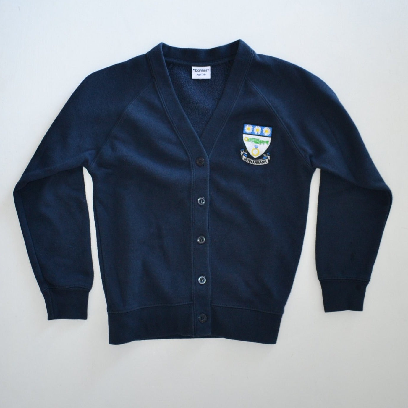 Navy jersey sale cardigan