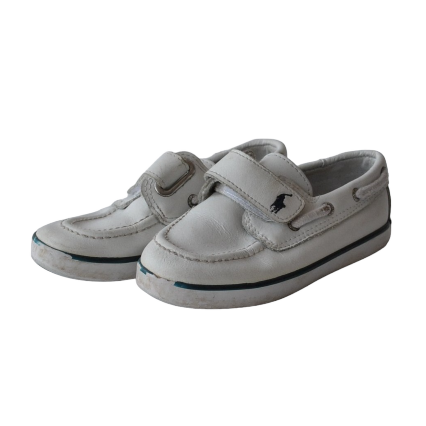 Ralph Lauren White Loafers Shoe Size 8 (jr)