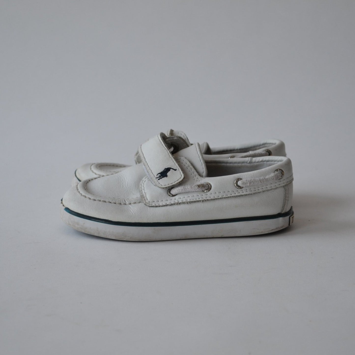 Ralph Lauren White Loafers Shoe Size 8 (jr)