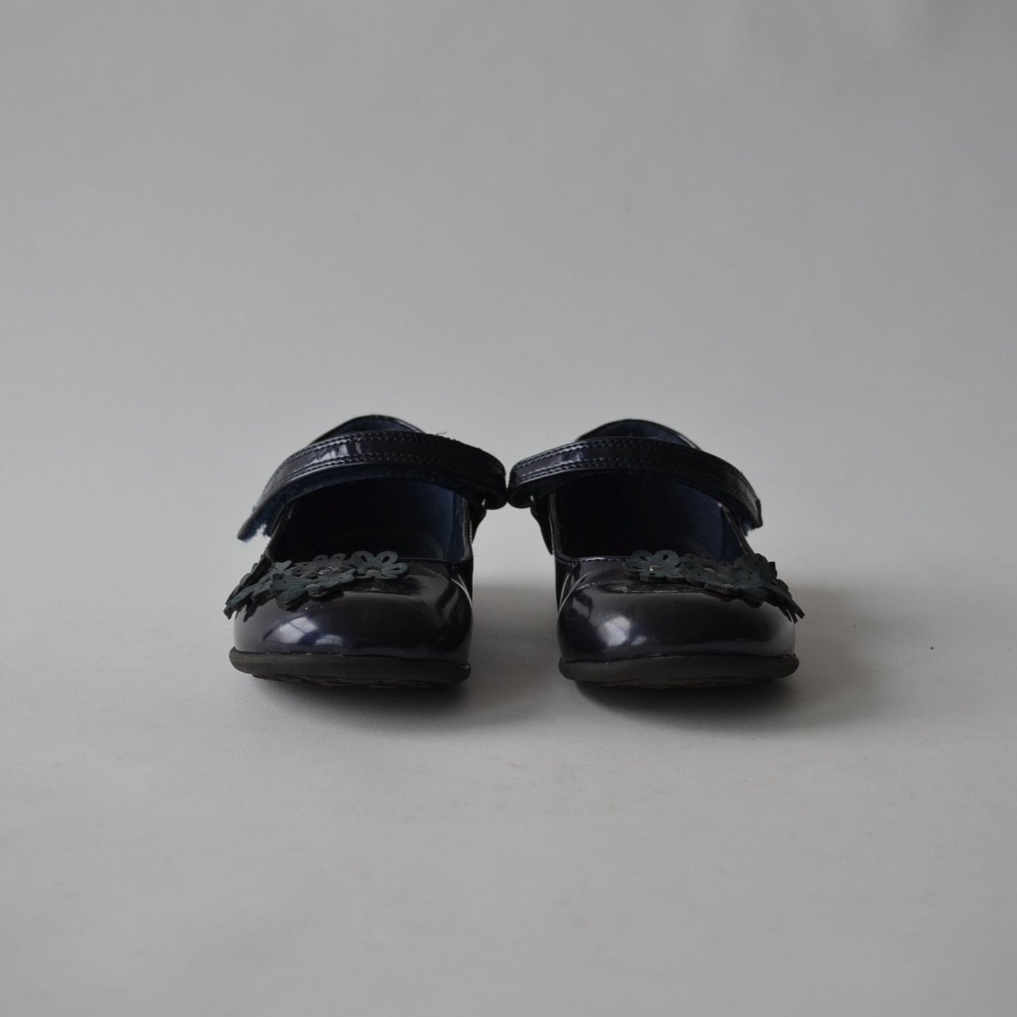 NEXT Navy Flats with Floral Detailing Shoe Size 9 (jr)