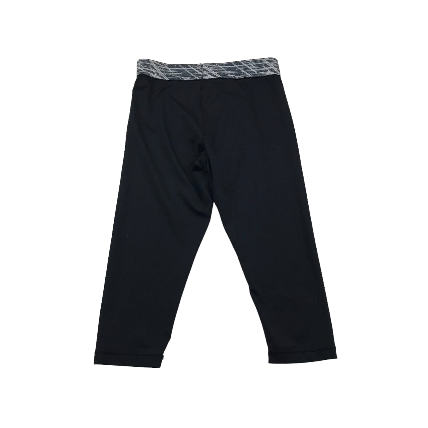 USA Pro Black 3/4 length Sports Leggings Age 9