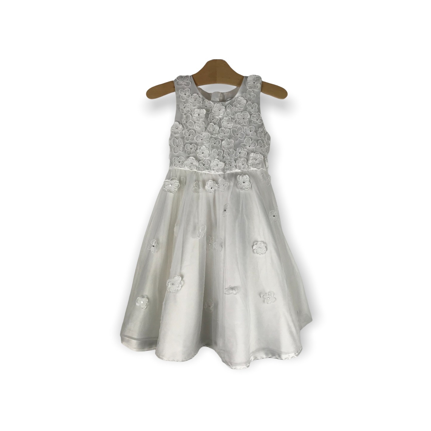 RJR. John Rocha White Floral Formal Dress Age 4