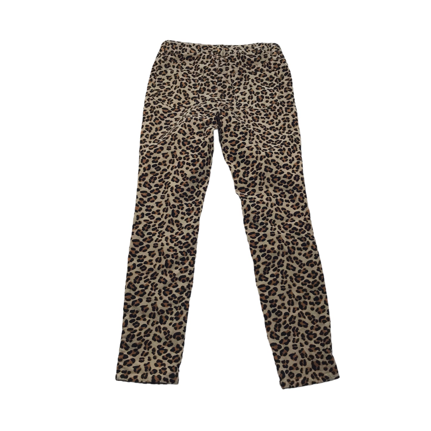 Cherokee Brown Animal Print Corduroy Trousers Age 10