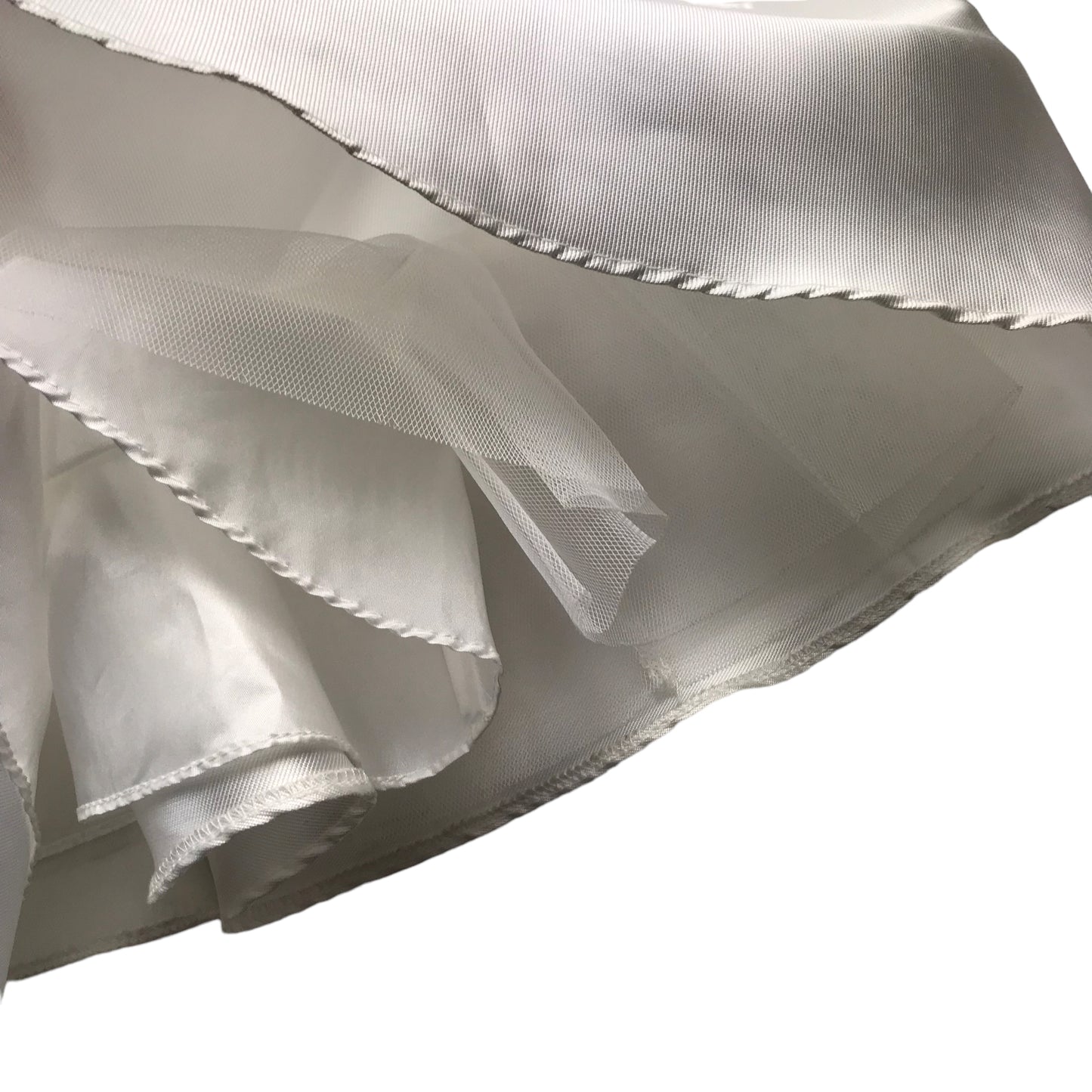 Monsoon White and Golden Lace Detailing Flared Dress Age 10