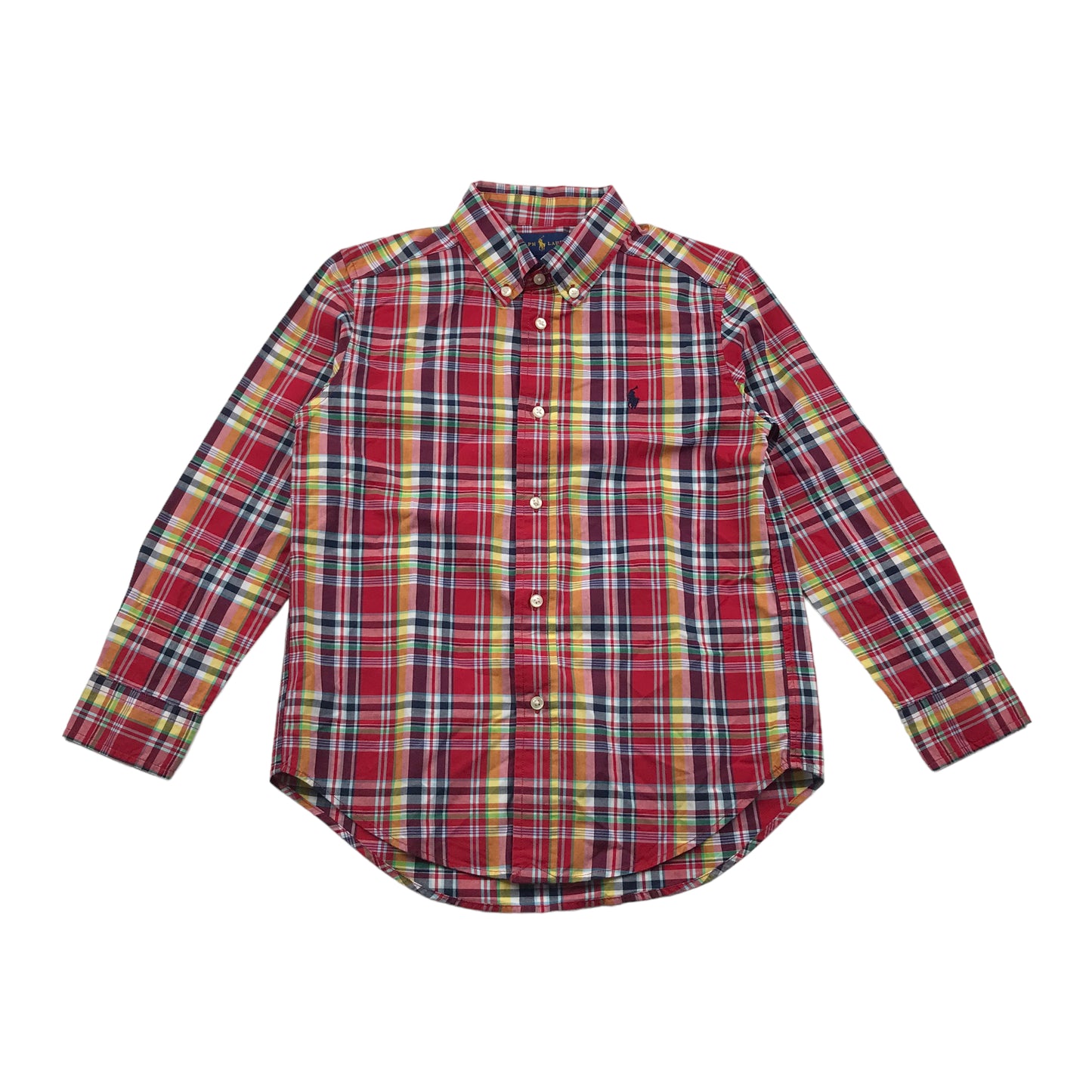 Ralph Lauren Red Checked Shirt Age 6
