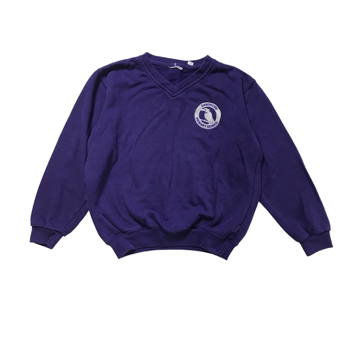 *Sandwood Primary Purple V-neck Sweatshirt