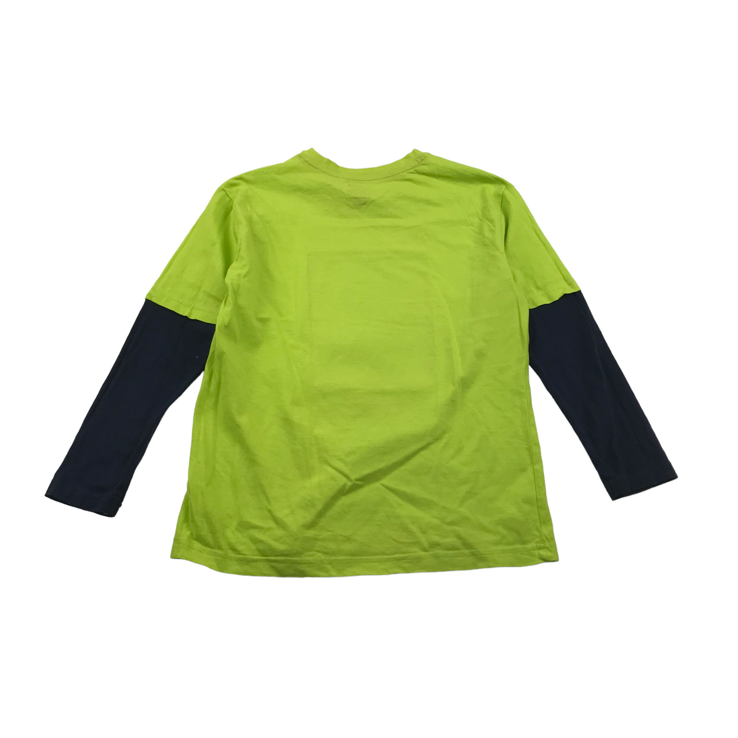 F&F Neon Green Zombie Hologram T-shirt Age 6