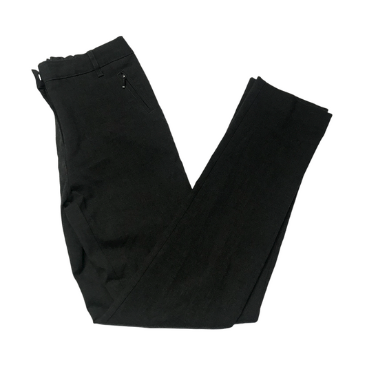 Girls' Grey School Trousers with Zipper Pockets