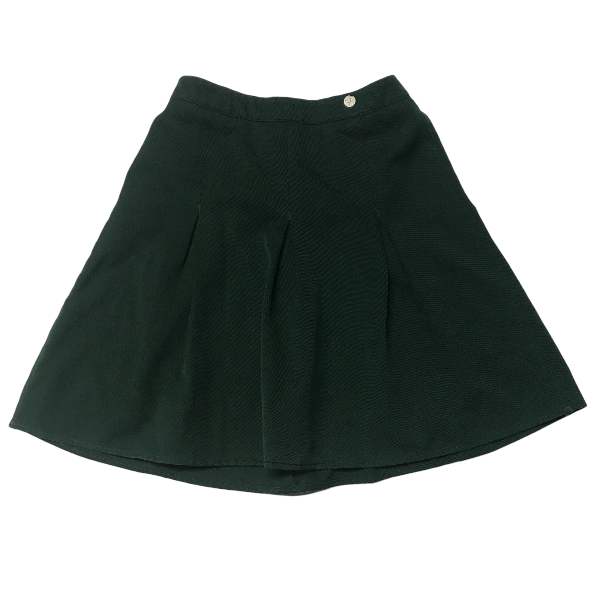 Green pleated sales school skirt uk