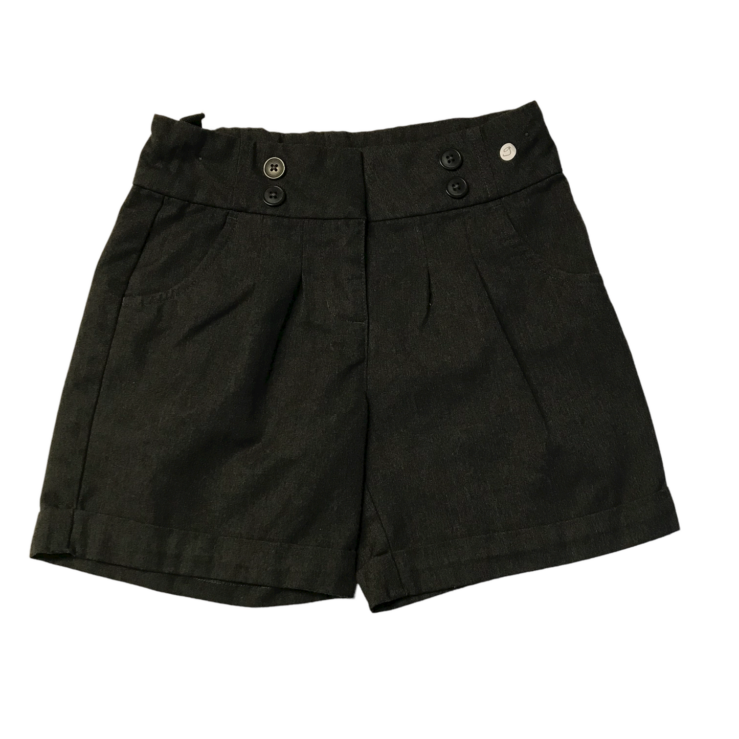 NEXT Girls Grey School Shorts