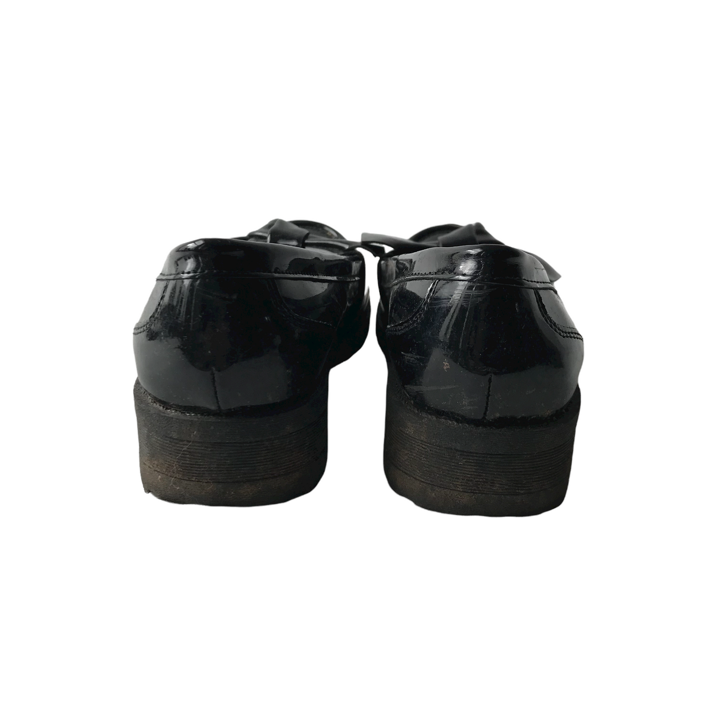 George Black Loafers with Tassels Shoes Shoe Size 13 (jr)