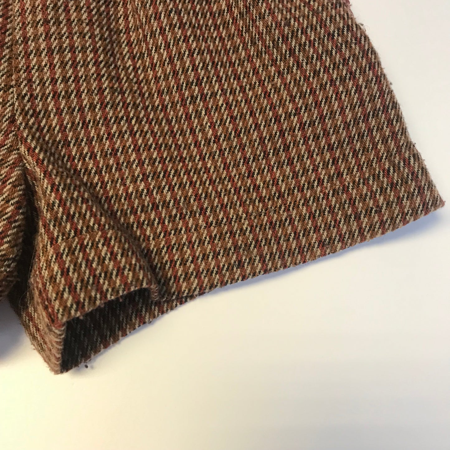 St Bernard Brown Houndstooth Pattern Shorts Age 5