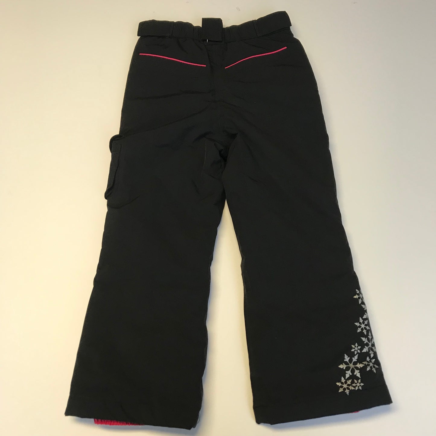 Glacier Point Black and Pink Ski Trousers Age 6