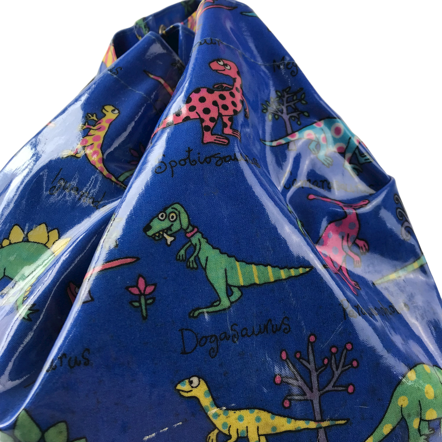 Blue Dinosaur Pouch Backpack