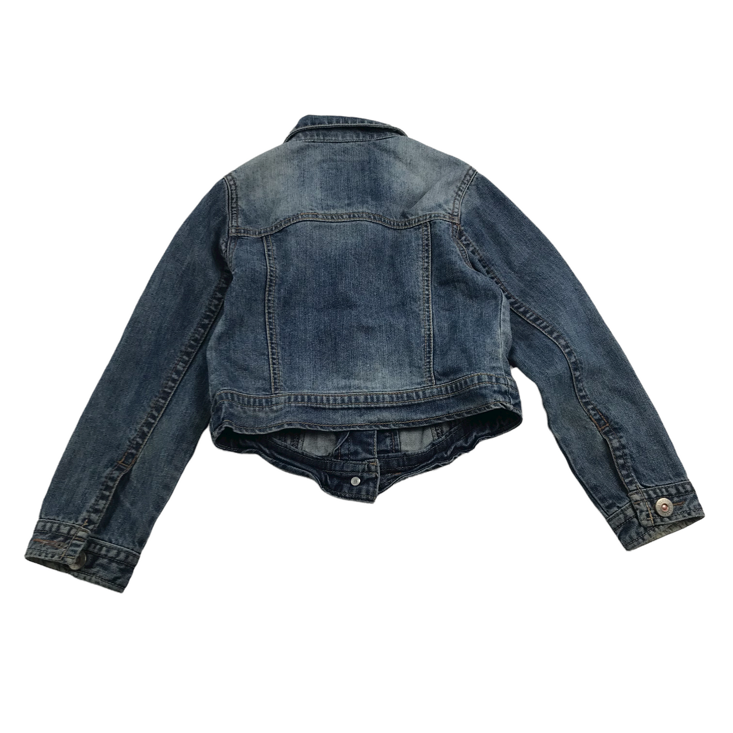 Next Faded Detailing Denim Jacket Age 5