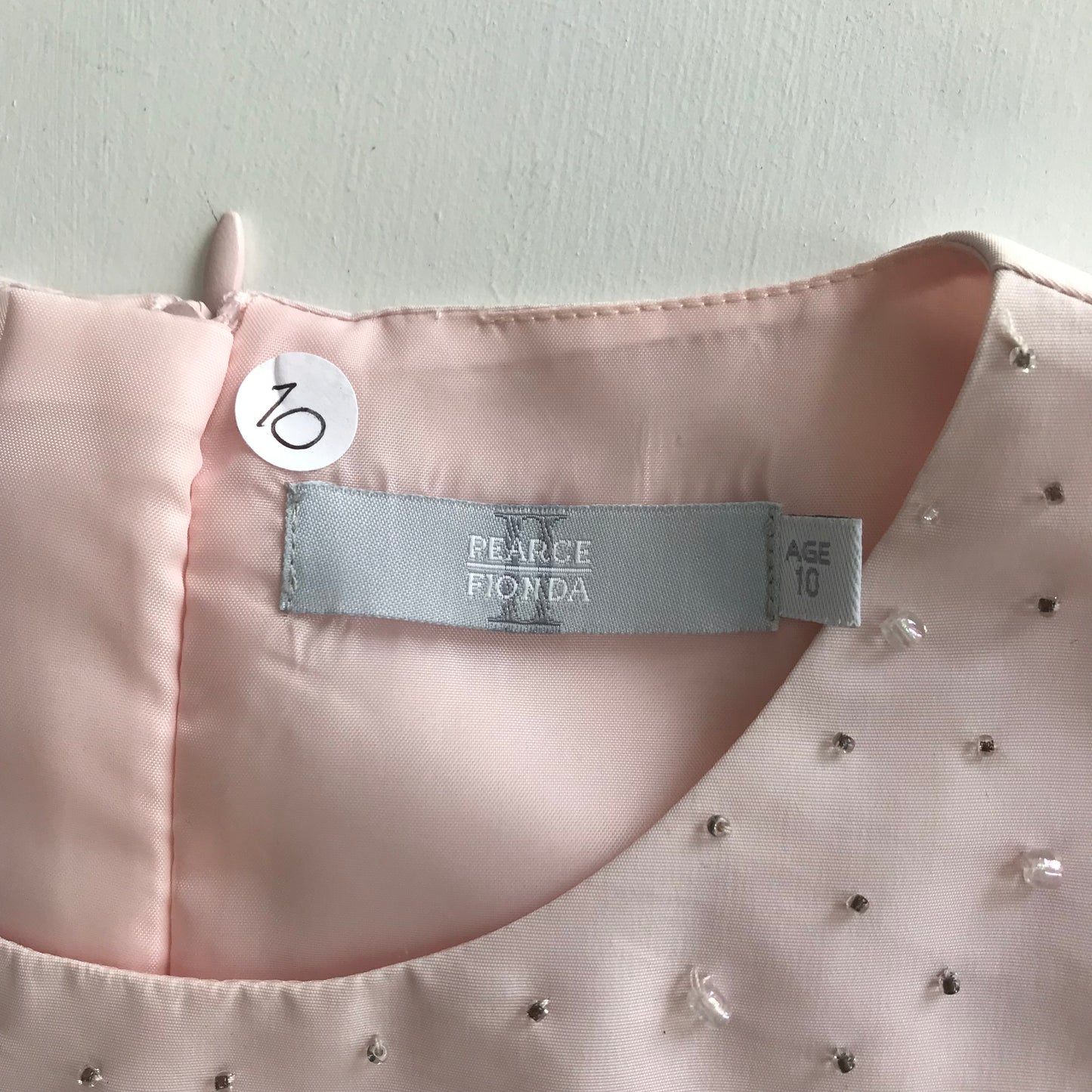 Pearce Fionda Light Pink Dress Age 10