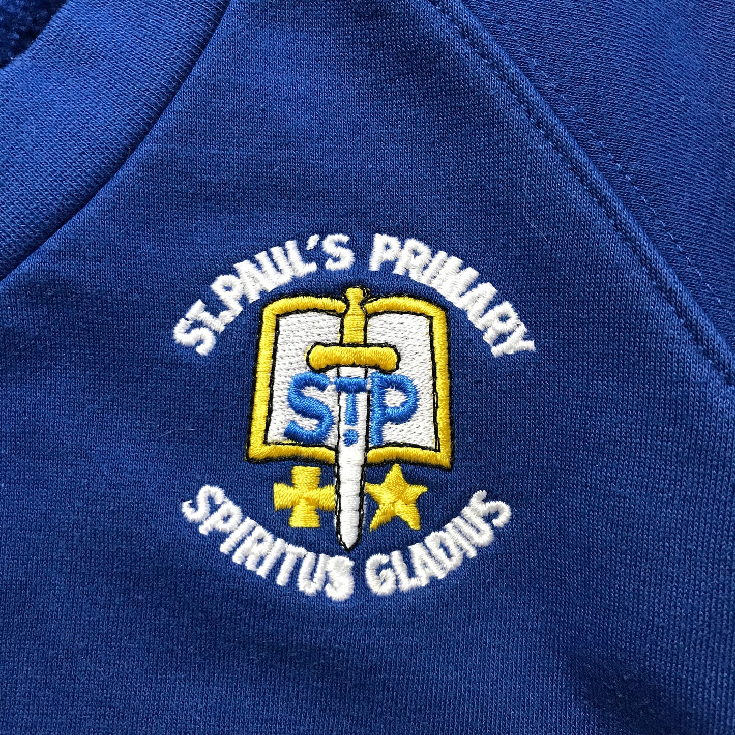 *St Pauls Primary Royal Blue V-neck Sweatshirt