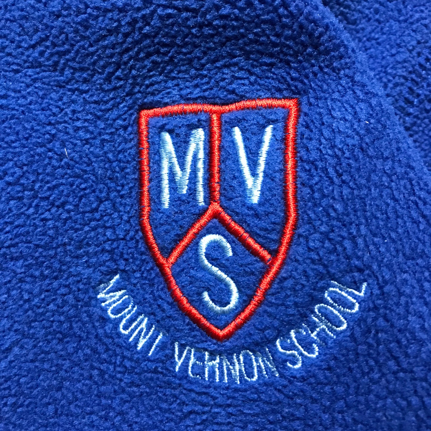 Mount Vernon Primary Royal Blue Fleece