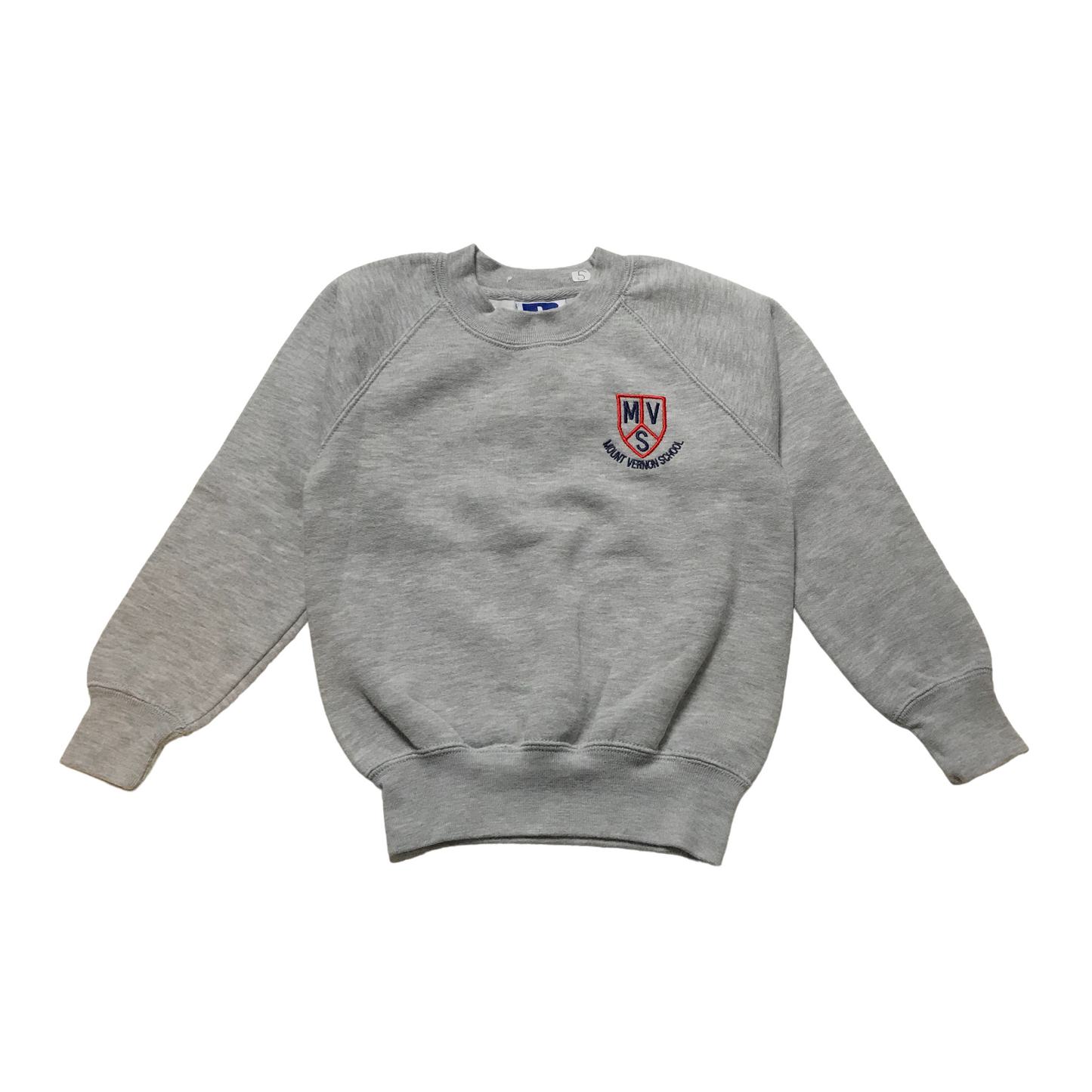 *Mount Vernon Primary Light Grey Crewneck Sweatshirt