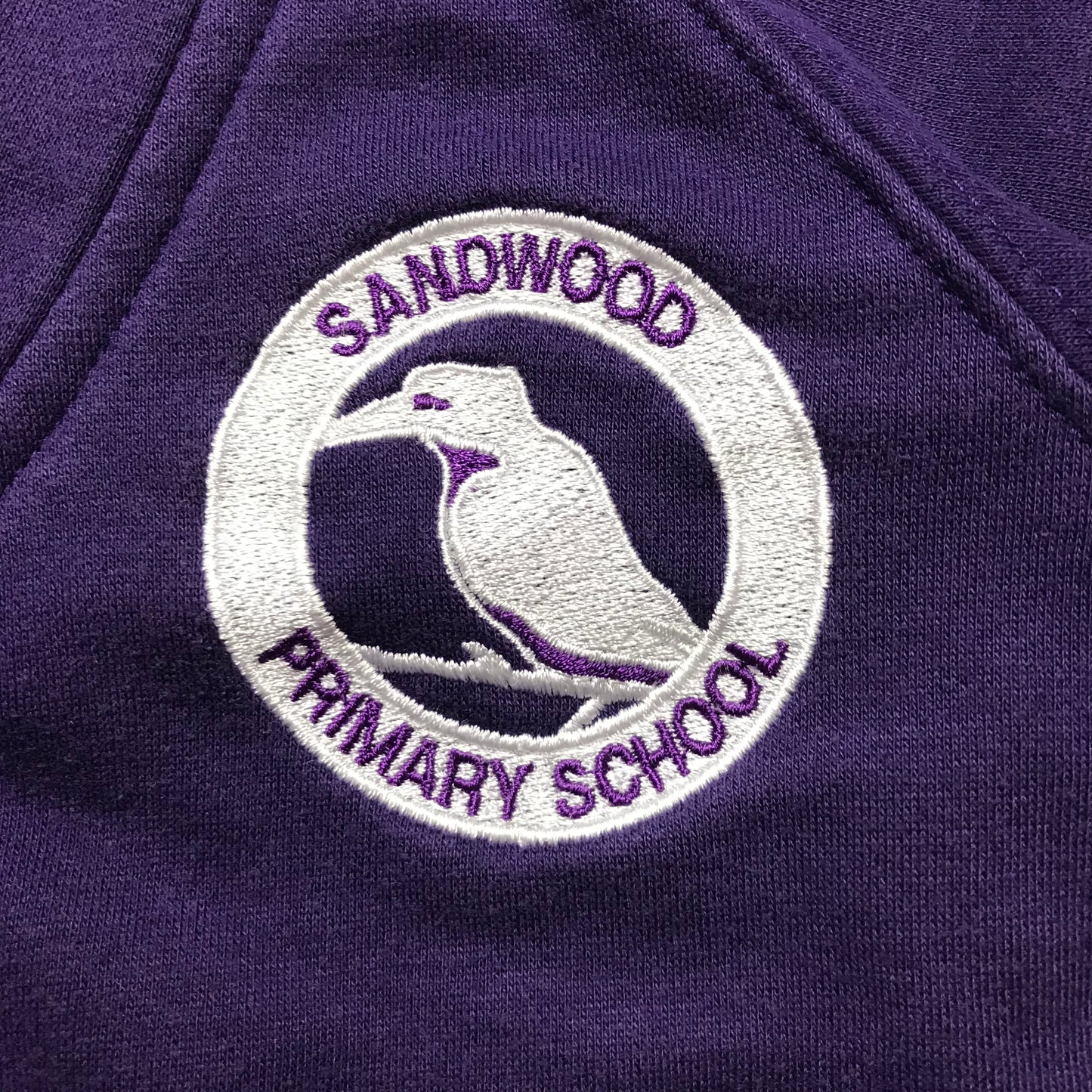 *Sandwood Primary Purple Crewneck Sweatshirt