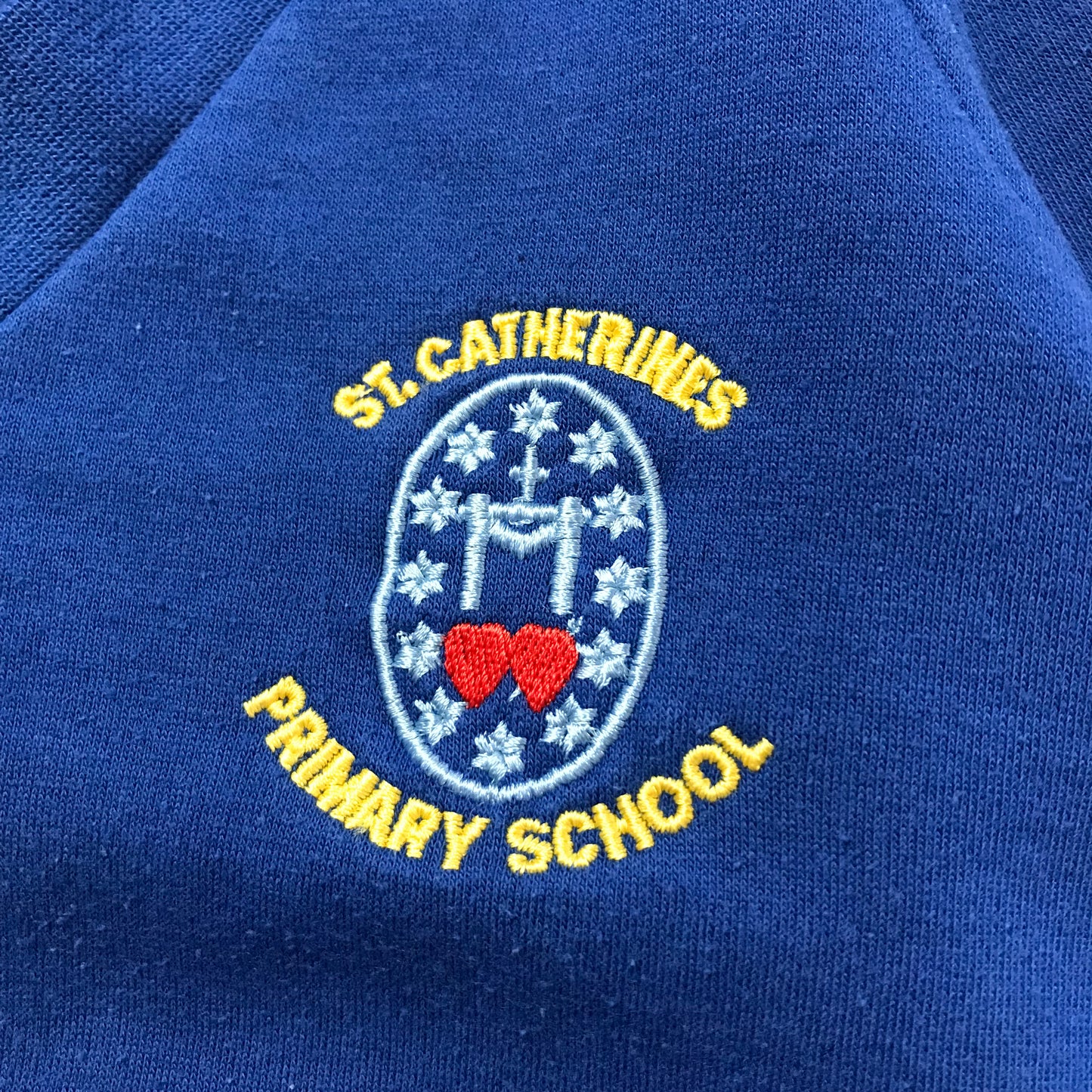 St. Catherine's Primary Royal Blue V-neck Sweatshirt