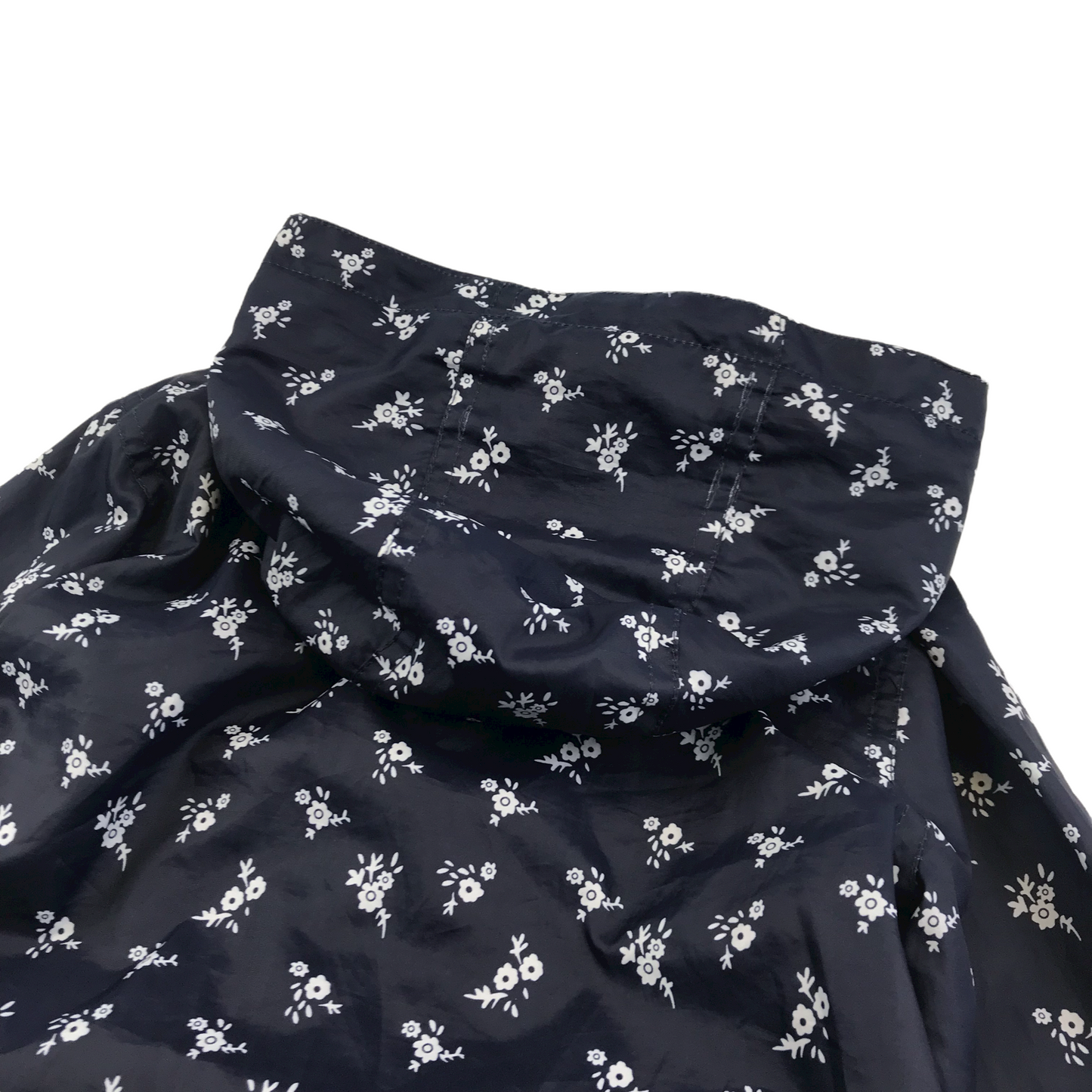 St Bernard Navy Blue Floral Light Fleece Lined Jacket Age 4