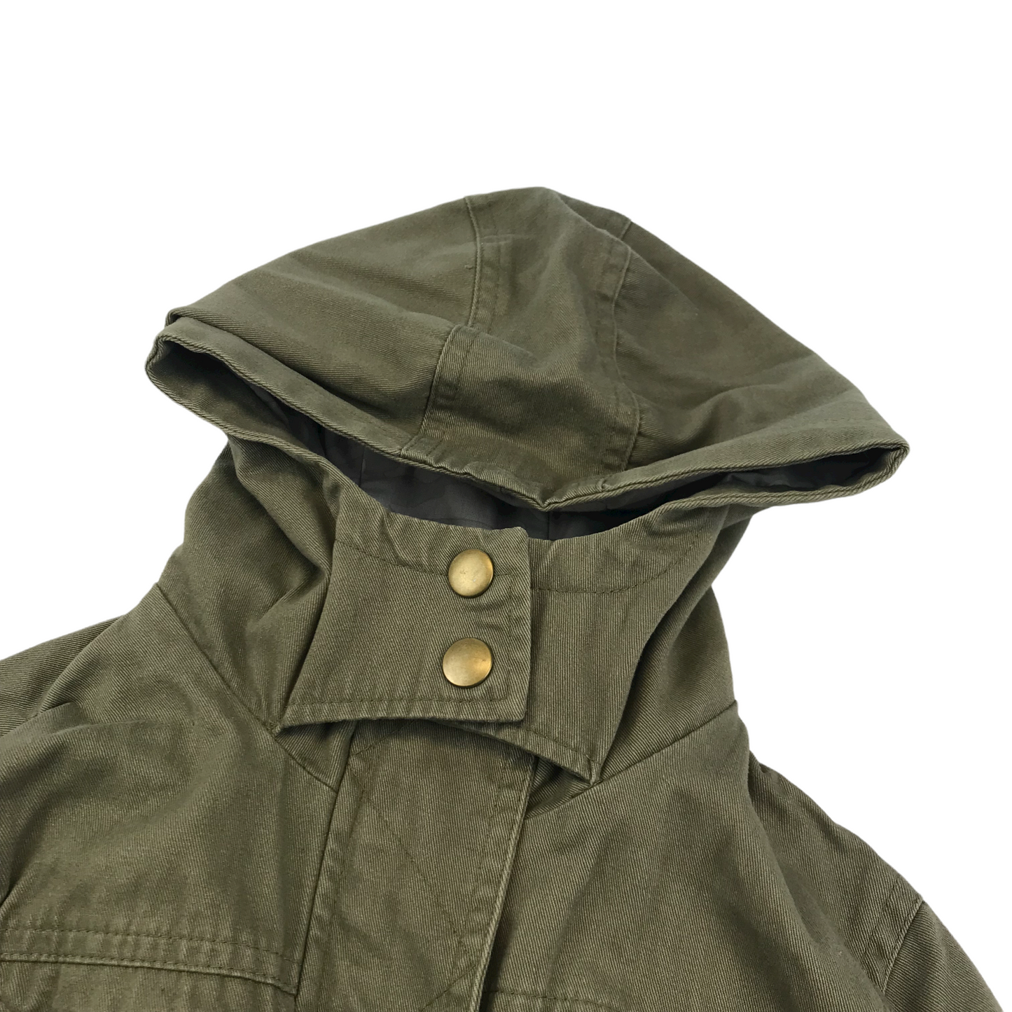 Bluezoo Khaki Green Light Cotton Jacket Age 7