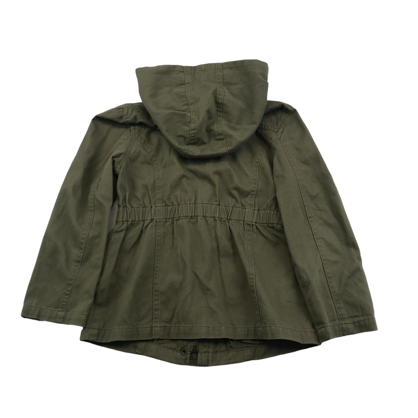 Bluezoo Khaki Green Light Cotton Jacket Age 7