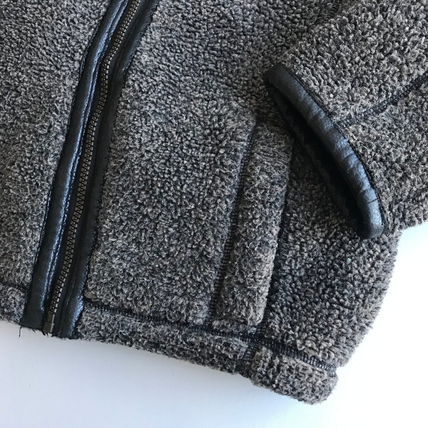 Ladybird Grey Fluffy Fleece Jacket Age 5