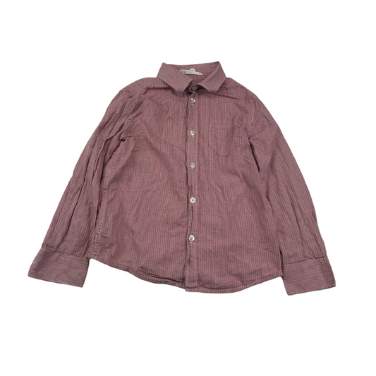 H&M Red Checked Shirt Age 7