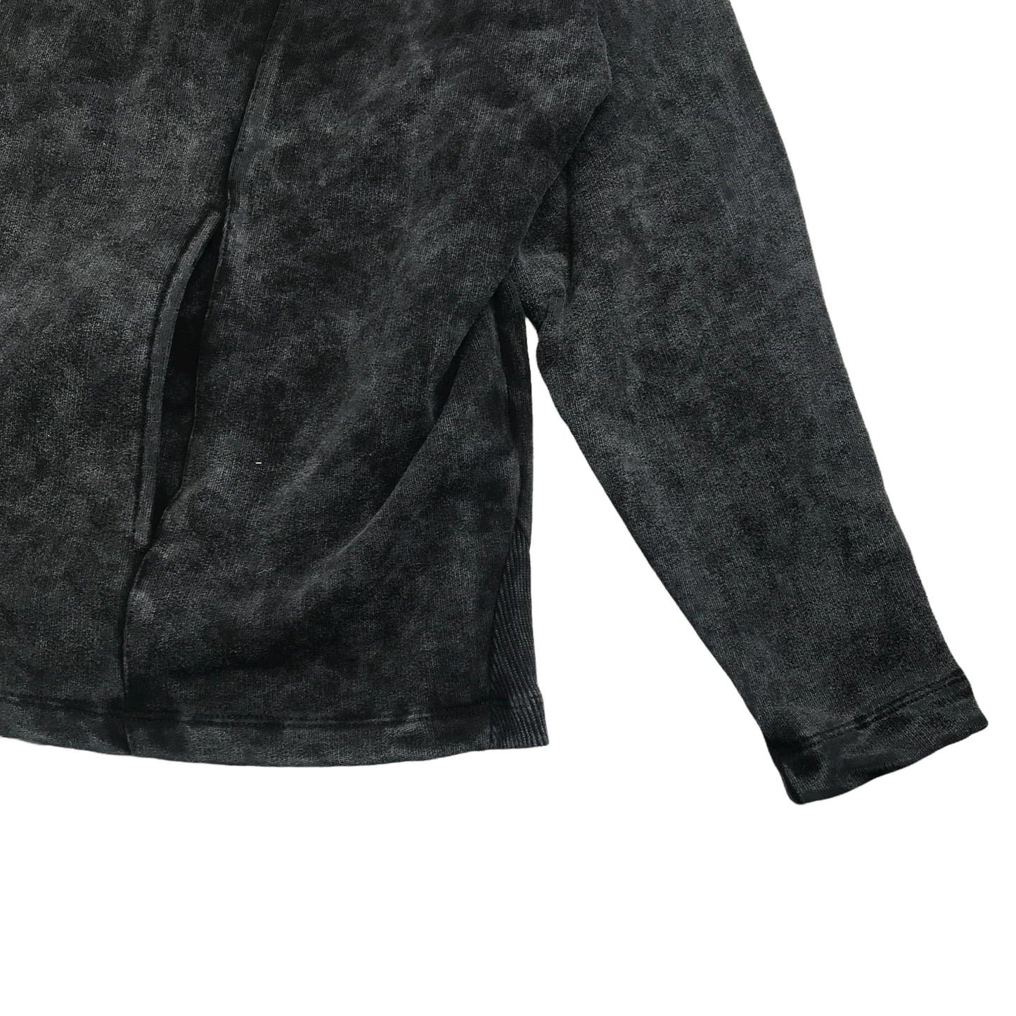 Asos Charcoal Grey Oversized Full Zip Sweater Adult size M