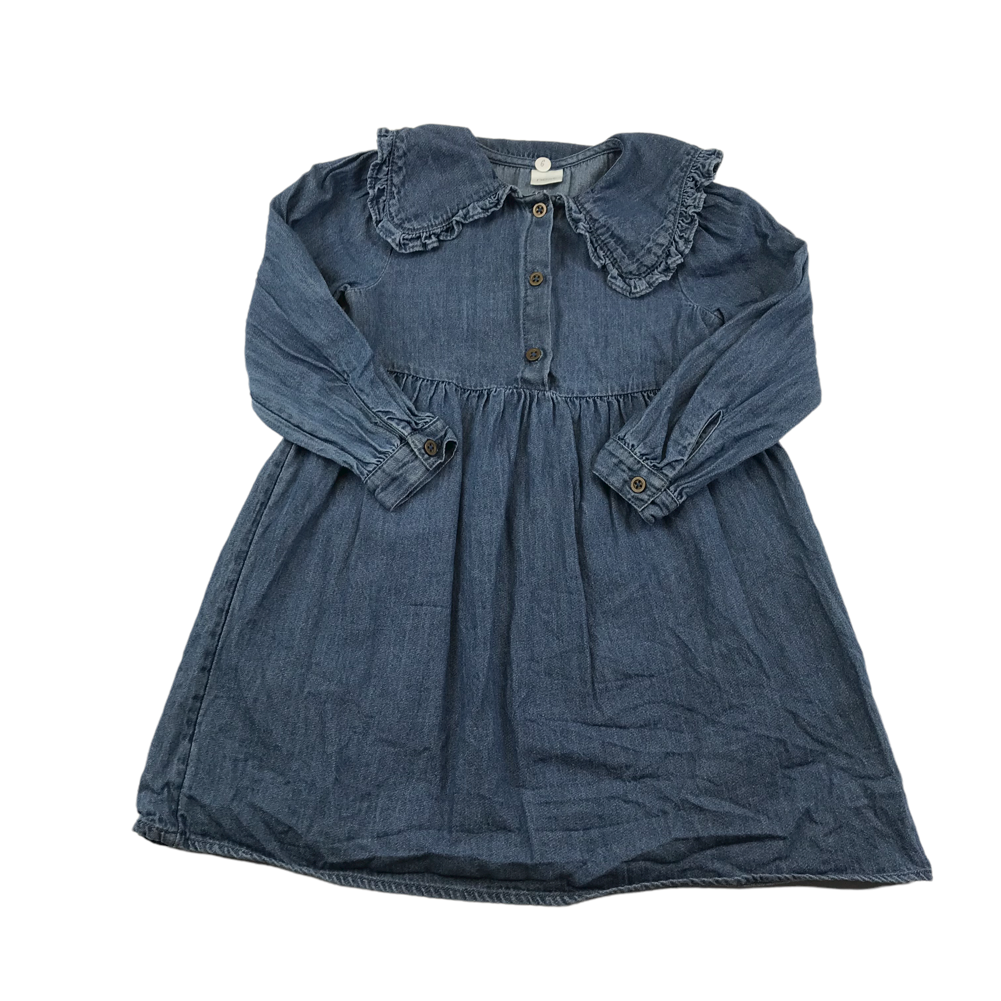 Next Denim Frill Collar Dress Age – ApparelXchange CIC