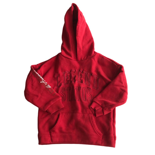 Primark Red Legend Status Hoodie Age 5