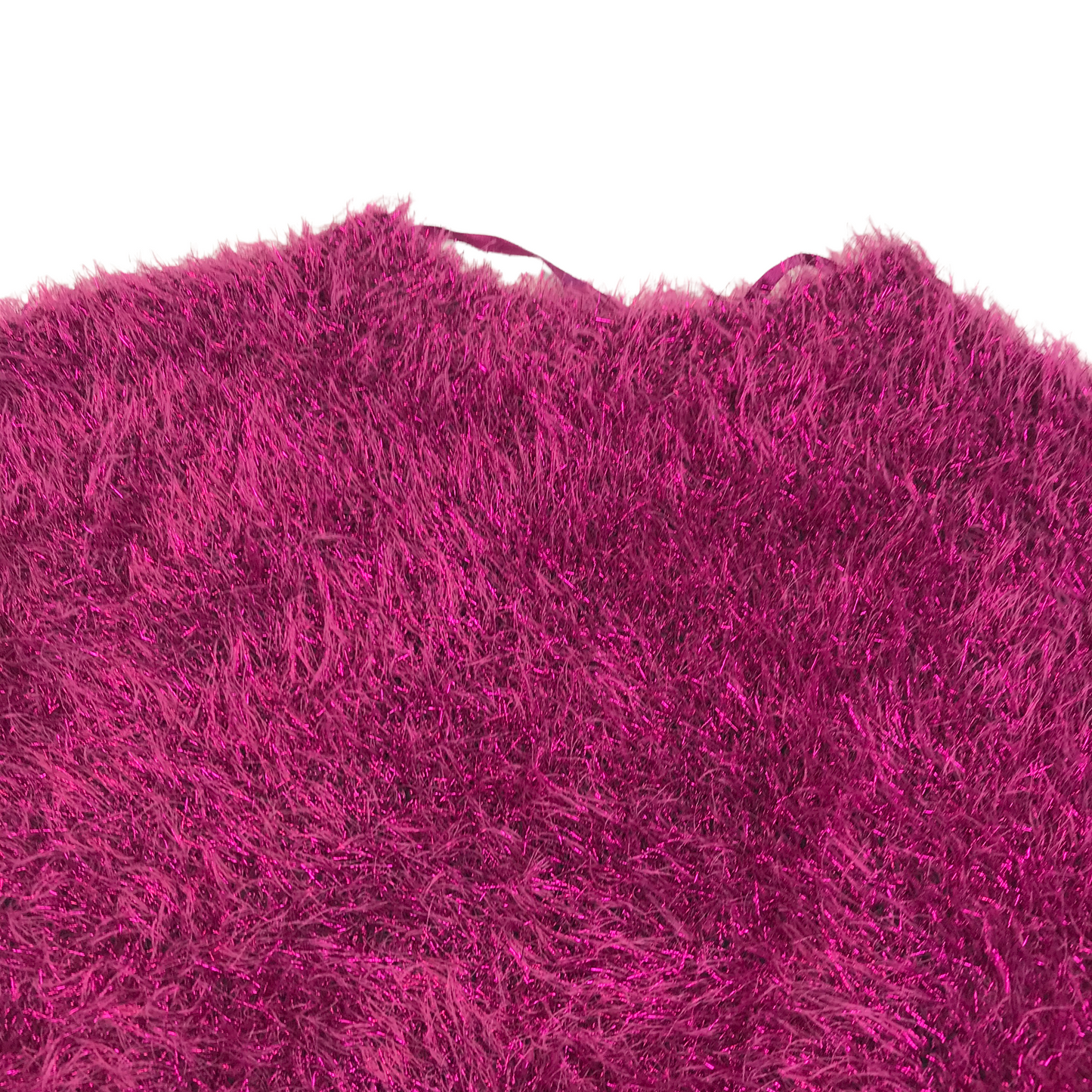 Primark Pink Sparkly Fluffy Jumper Women's Size XS