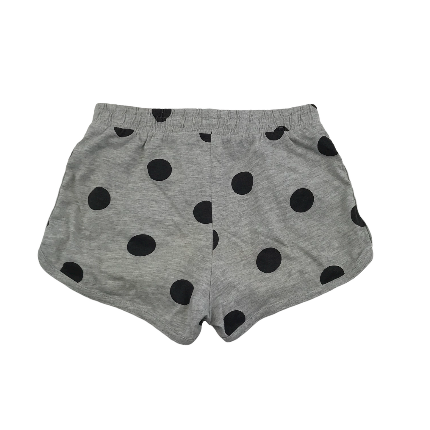 Tu Grey Large Polka Dot Jersey Shorts Age 8